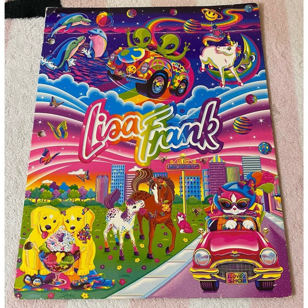 Vintage Lisa Frank Zoomer & Zorbit Aliens Markie Unicorn Casey Candy Dogs Dolphi